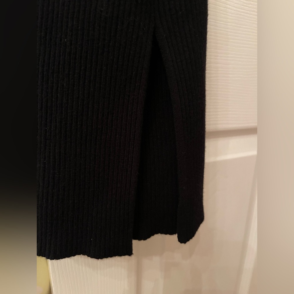 Paige Elba Ribbed Slim Sweater Pant Black Sz. XS NWT - Picture 5 of 8